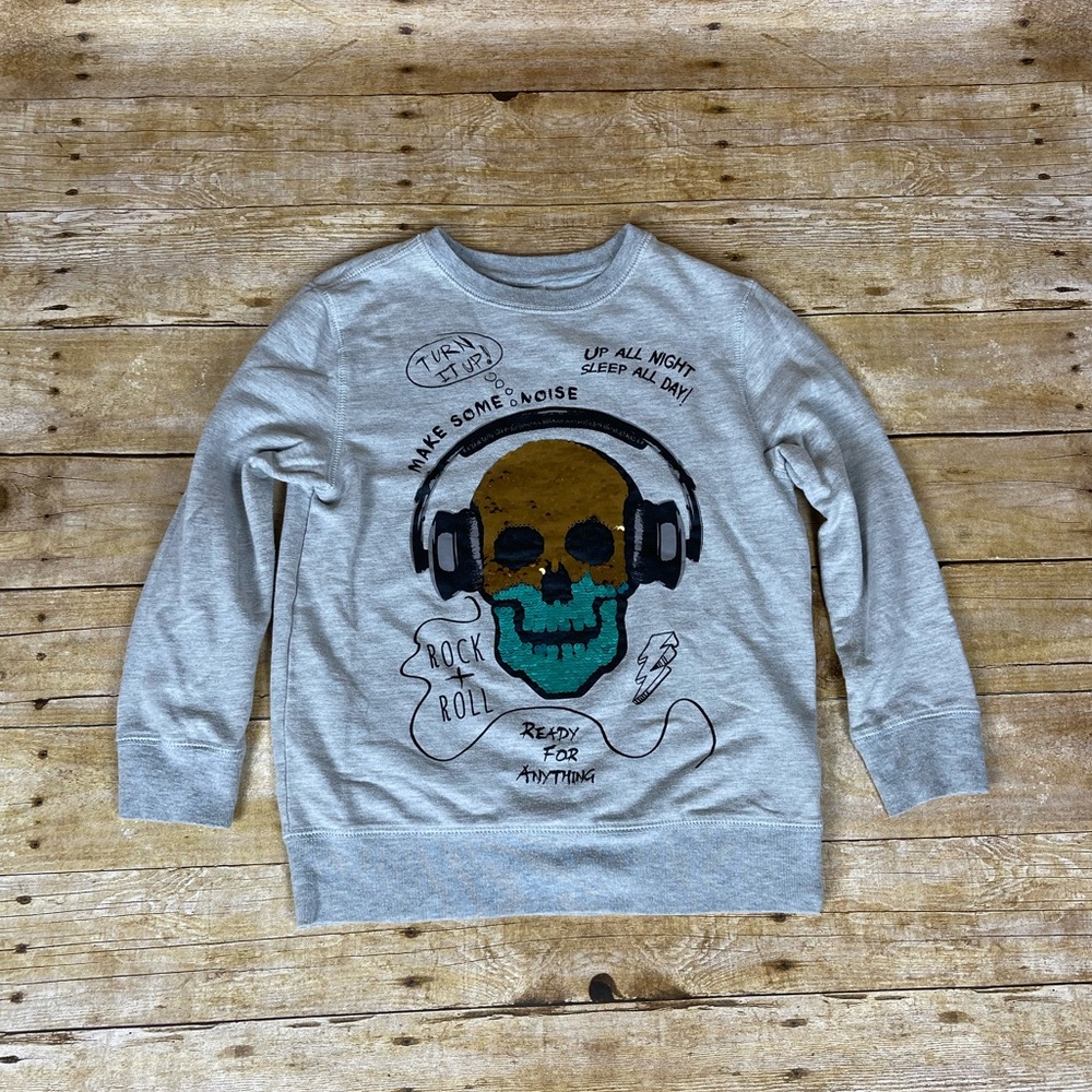 P.S. Turn It Up Reversible Sequins Sweatshirt